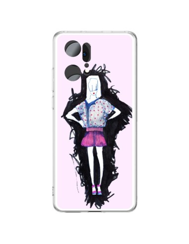 Coque Oppo Find X5 Pro Valentine Femme Fashion Mode Rose Clair - Cécile