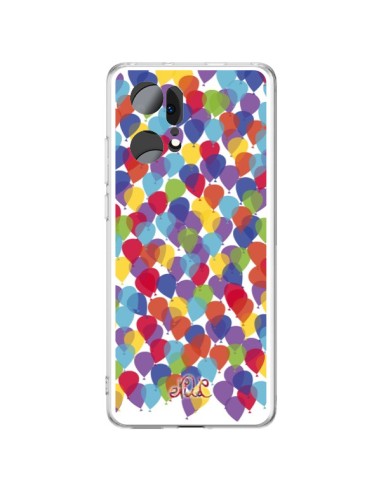 Coque Oppo Find X5 Pro Ballons La Haut - Enilec