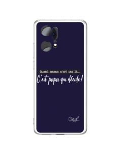Oppo Find X5 Pro Case It’s Dad Who Decides Blue Marine - Chapo