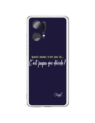 Oppo Find X5 Pro Case It’s Dad Who Decides Blue Marine - Chapo