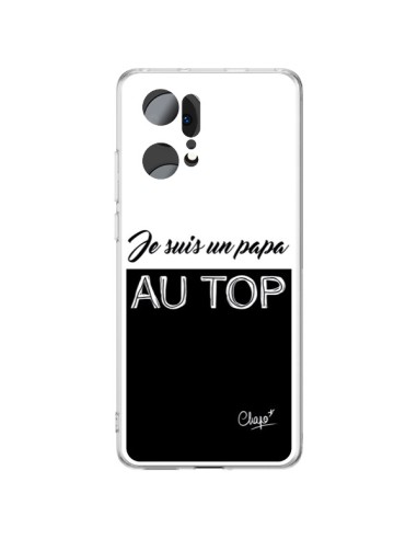 Oppo Find X5 Pro Case I’m a Top Dad Black - Chapo