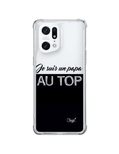Oppo Find X5 Pro Case I’m a Top Dad Clear - Chapo
