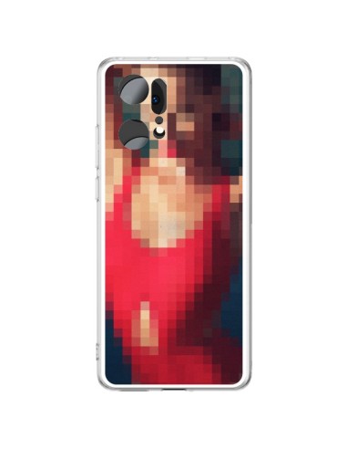 Oppo Find X5 Pro Case Summer Girl Pixels - Danny Ivan
