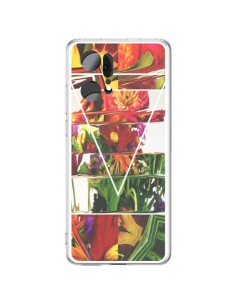 Coque Oppo Find X5 Pro Facke Flowers Fleurs - Danny Ivan