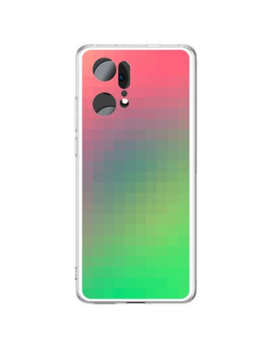 Coque Oppo Find X5 Pro Gradient Pixel - Danny Ivan