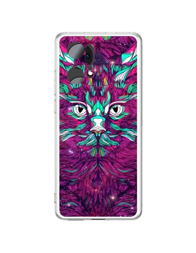 Coque Oppo Find X5 Pro Space Cat Chat espace - Danny Ivan