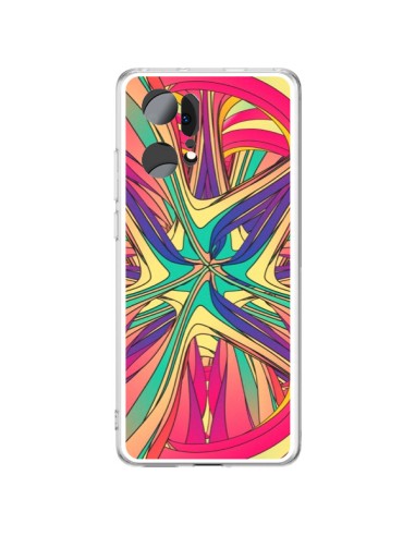 Coque Oppo Find X5 Pro Veins Veines Azteque Vagues - Danny Ivan