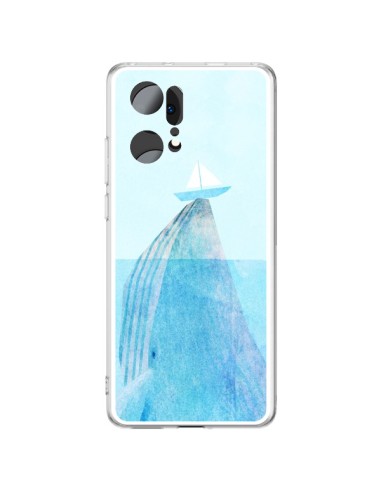 Coque Oppo Find X5 Pro Baleine Whale Bateau Mer - Eric Fan