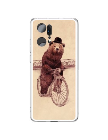 Cover Oppo Find X5 Pro Orso Bicicletta - Eric Fan