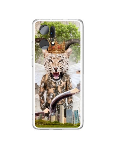 Cover Oppo Find X5 Pro Senti il Moi Ruggito Tigre - Eleaxart