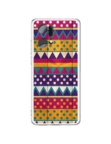 Coque Oppo Find X5 Pro Mexican Triangle Aztec Azteque - Eleaxart