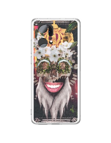 Cover Oppo Find X5 Pro My Best Costume Roi King Monkey Singe Couronne - Eleaxart