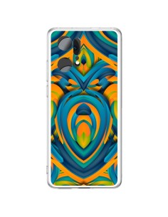 Coque Oppo Find X5 Pro Cross Heart Azteque Coeur - Eleaxart