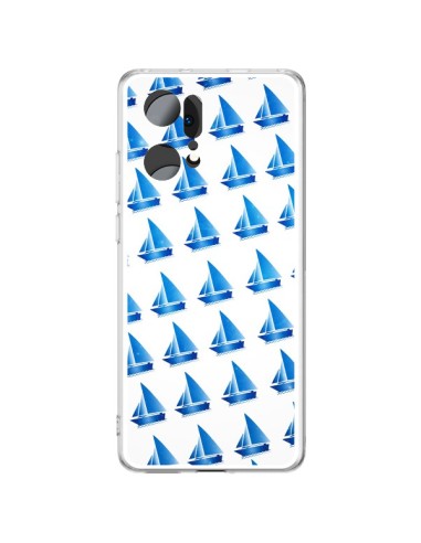 Coque Oppo Find X5 Pro Bateau Voilier Barquitos - Eleaxart