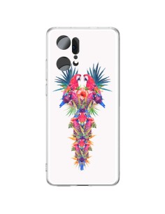Oppo Find X5 Pro Case Parrots Kingdom - Eleaxart
