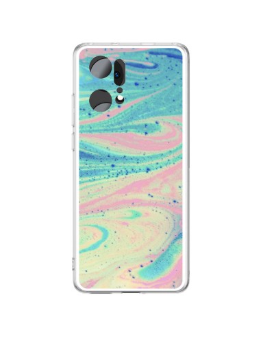 Cover Oppo Find X5 Pro Jade Galaxy - Eleaxart