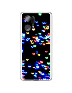 Oppo Find X5 Pro Case Heart MultiColor - Léa Clément