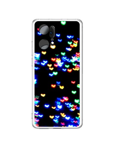 Coque Oppo Find X5 Pro Heart Coeurs Muticolores -  Léa Clément