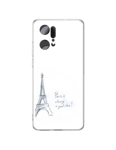 Oppo Find X5 Pro Case Paris is always a good idea - Léa Clément