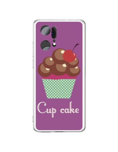 Coque Oppo Find X5 Pro Cupcake Cerise Chocolat -  Léa Clément