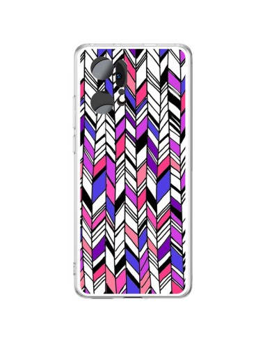 Oppo Find X5 Pro Case Graphic Aztec Pink Purple - Léa Clément