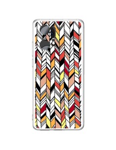 Oppo Find X5 Pro Case Graphic Aztec Red Orange - Léa Clément