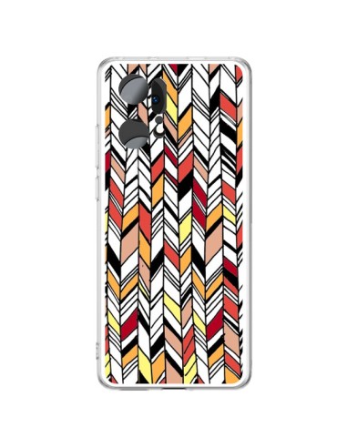 Oppo Find X5 Pro Case Graphic Aztec Red Orange - Léa Clément