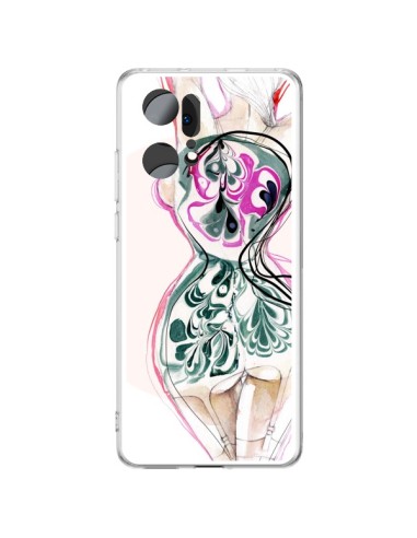 Cover Oppo Find X5 Pro Donna in Fiore - Elisaveta Stoilova