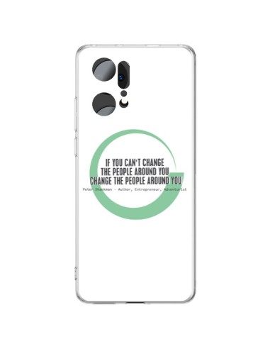 Oppo Find X5 Pro Case Peter Shankman, Changing People - Shop Gasoline