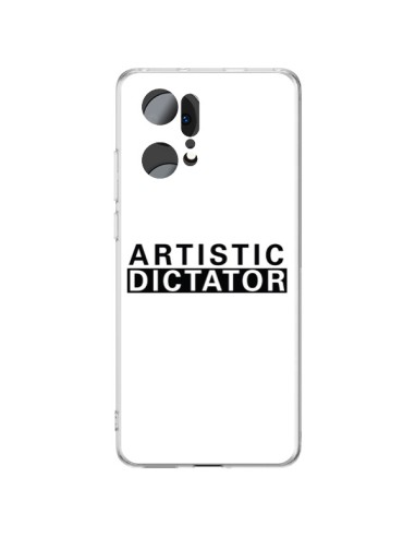 Coque Oppo Find X5 Pro Artistic Dictator Black - Shop Gasoline