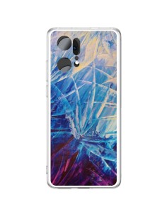 Oppo Find X5 Pro Case Flowers Purple françaises - Ebi Emporium