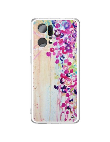 Coque Oppo Find X5 Pro Fleurs Dance of Sakura - Ebi Emporium