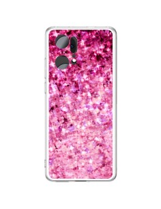 Coque Oppo Find X5 Pro Romance Me Paillettes Roses - Ebi Emporium