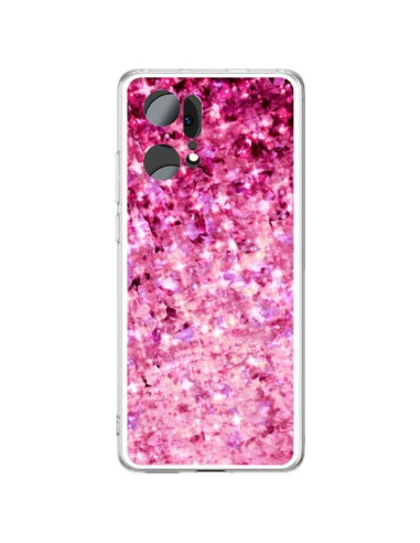 Coque Oppo Find X5 Pro Romance Me Paillettes Roses - Ebi Emporium