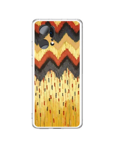 Oppo Find X5 Pro Case Shine On Gold Aztec - Ebi Emporium