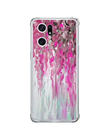 Oppo Find X5 Pro Case Storm Pink Clear - Ebi Emporium