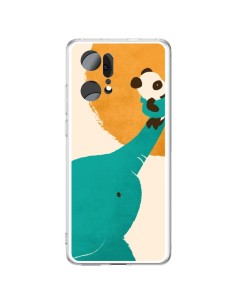 Coque Oppo Find X5 Pro Elephant Help Panda - Jay Fleck
