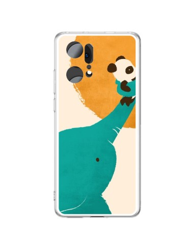 Cover Oppo Find X5 Pro Elefante Aiuta Panda - Jay Fleck