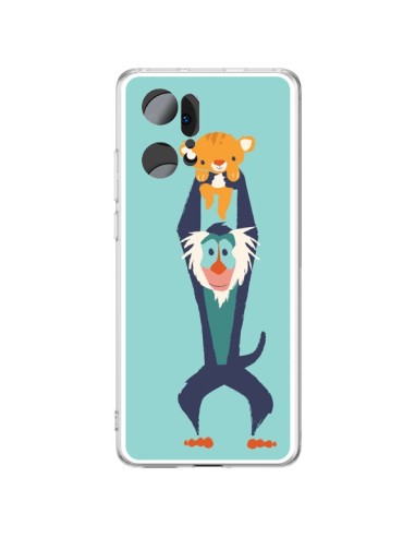 Coque Oppo Find X5 Pro Futur Roi Lion King Rafiki - Jay Fleck