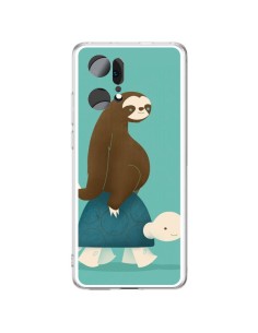 Coque Oppo Find X5 Pro Tortue Taxi Singe Slow Ride - Jay Fleck