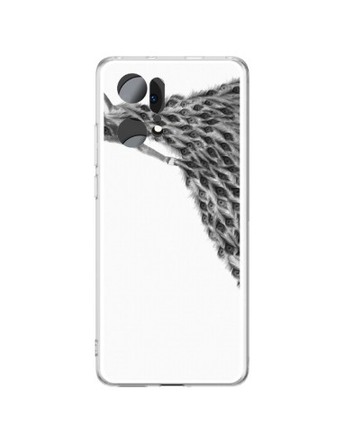 Coque Oppo Find X5 Pro Peacock Paon Robe Femme - Jenny Liz Rome