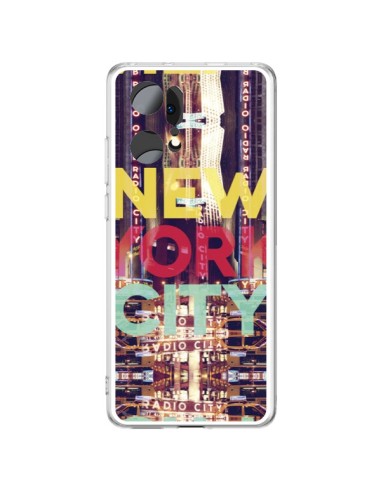 Coque Oppo Find X5 Pro New York City Buildings - Javier Martinez