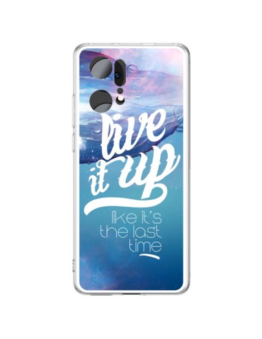 Coque Oppo Find X5 Pro Last Time Bleu - Javier Martinez