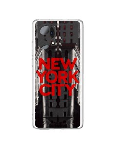 Coque Oppo Find X5 Pro New York City Rouge - Javier Martinez