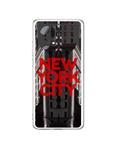 Cover Oppo Find X5 Pro New York City Rosso - Javier Martinez