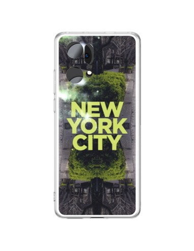 Coque Oppo Find X5 Pro New York City Vert - Javier Martinez