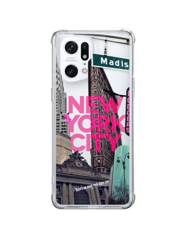 Coque Oppo Find X5 Pro New Yorck City NYC Transparente - Javier Martinez