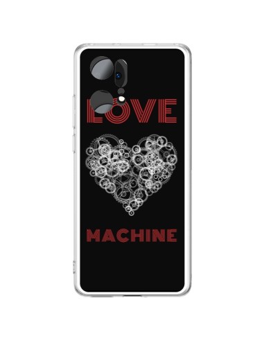 Coque Oppo Find X5 Pro Love Machine Coeur Amour - Julien Martinez
