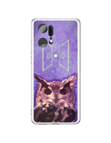 Coque Oppo Find X5 Pro Chouette Owl Spirit - Jonathan Perez