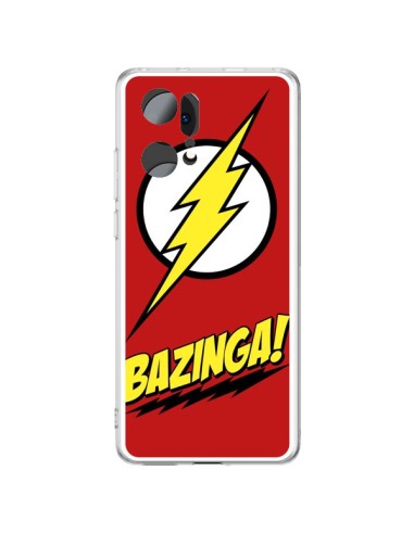 Coque Oppo Find X5 Pro Bazinga Sheldon The Big Bang Theory - Jonathan Perez